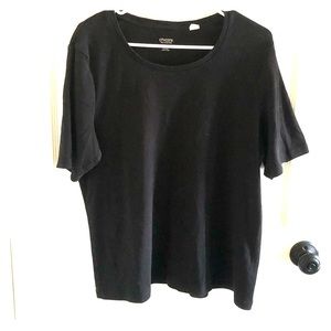 Chico’s Black T Shirt